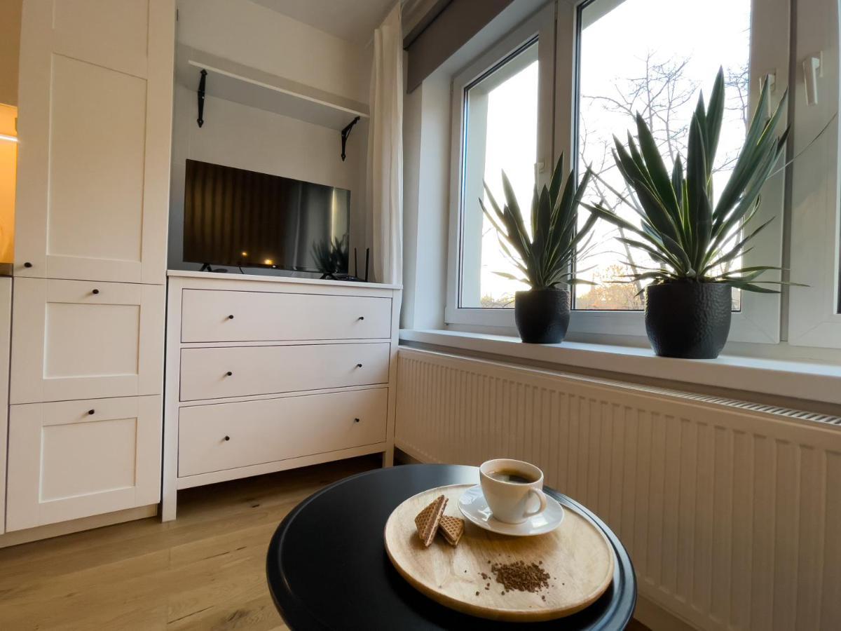 Urban Apartments Studio No 4A, Free Private Parking, Self Check-In Chorzow Bagian luar foto